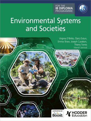 cover image of Environmental Systems and Societies for the IB Diploma